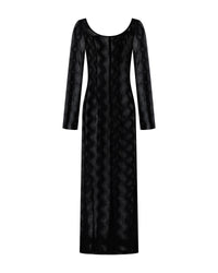 Silhouette Crochet Dress