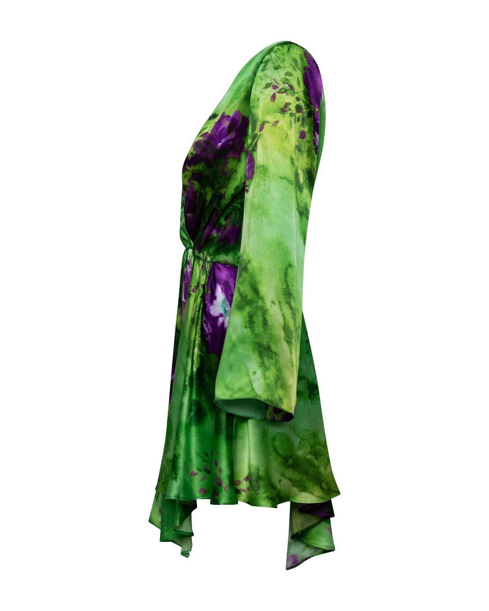 Flowing Silk Dress