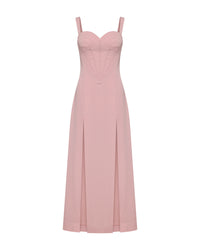 Long Bustier Dress