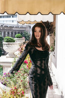 Silhouette Crochet Dress