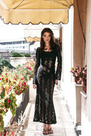 Silhouette Crochet Dress