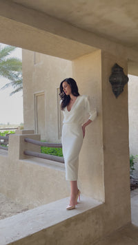 Minimalist Midi Dress